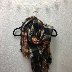 Plaid scarf